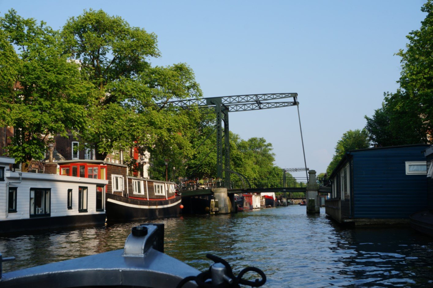 Alquilar un bote en Amsterdam