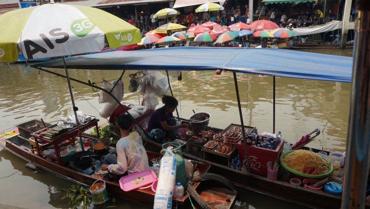 Floating Markets - Bangkok, Thailand