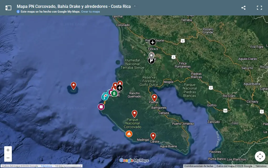 Vista previa del mapa